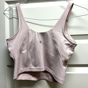 light blush pink lulu align tank
